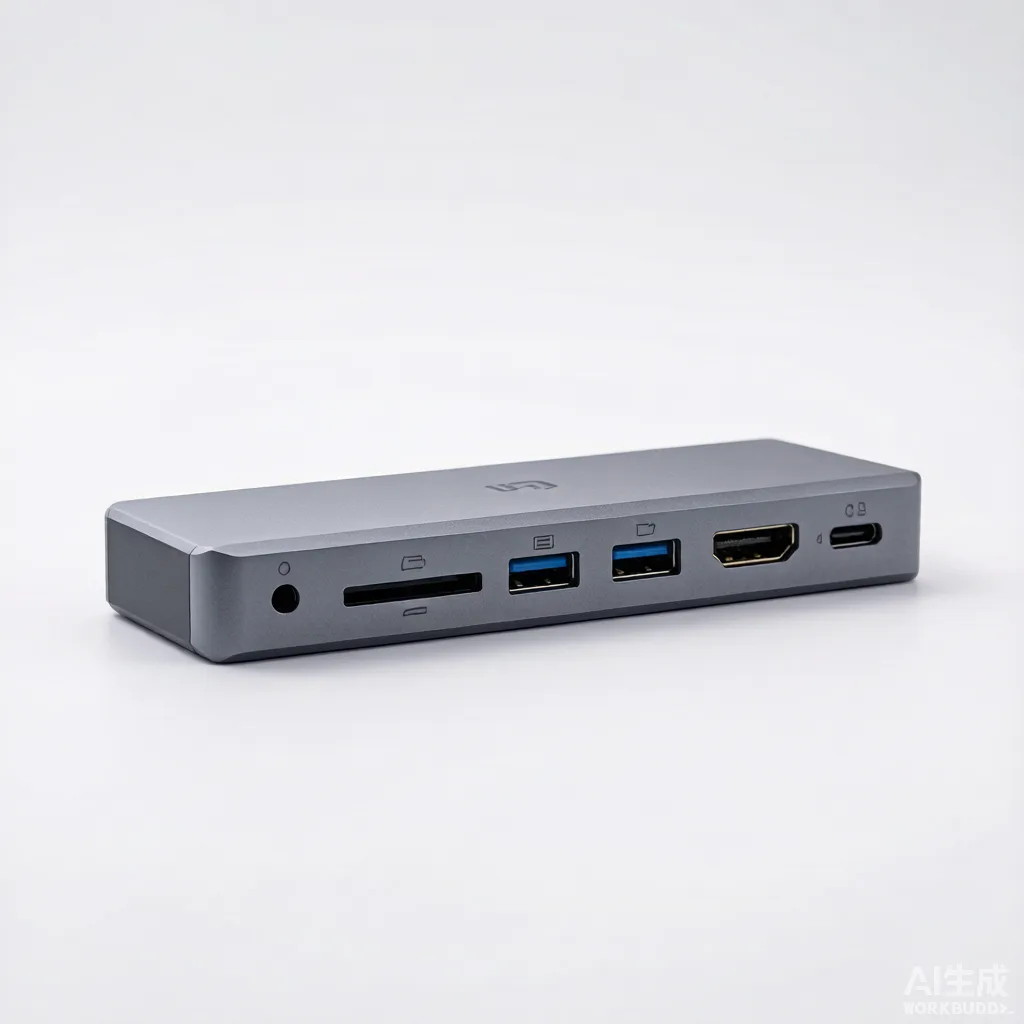 AluHub Max — 7-in-1 USB-C Hub