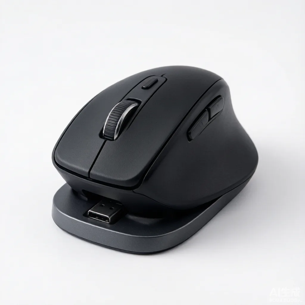 GlideMouse X — Wireless Ergo Mouse